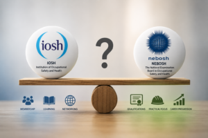 What is the difference between IOSH and NEBOSH